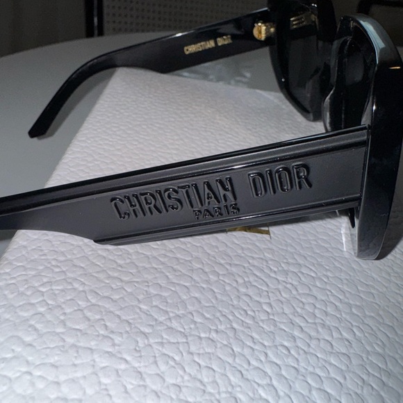 Dior Black smoke wildior 55m Geometric sunglasses
